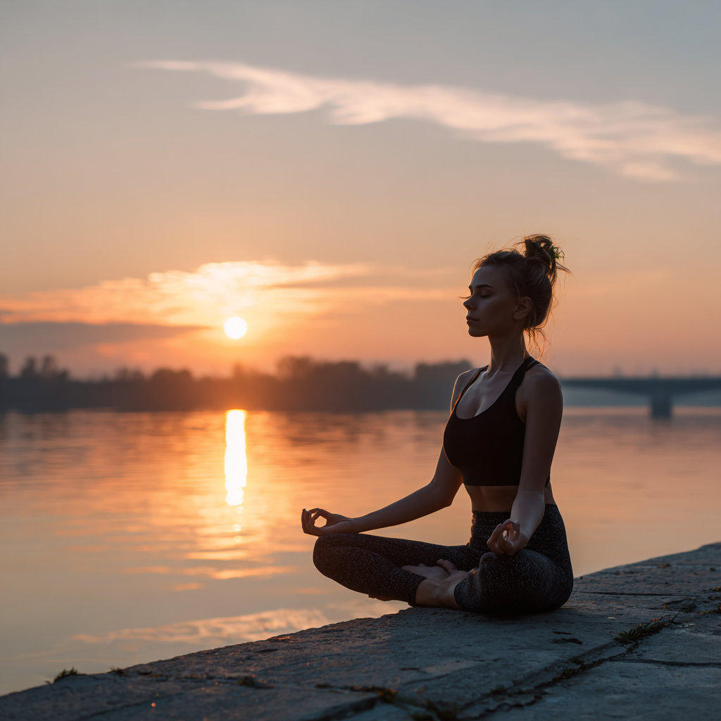 Pokojná jogová prax v prírodnom prostredí